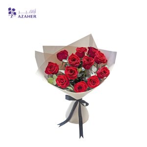 Bouquet of radiant roses