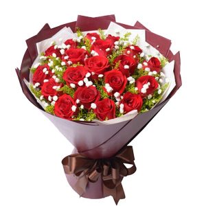 باقة الحديقة الحمراء