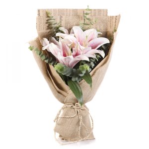 Special Lilium Rose Bouquet